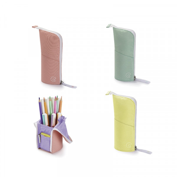 Пенал на 1 отд. Kimono Pouch Pastel, ассорти Пенал на 1 отд. Kimono Pouch Pastel, ассорти