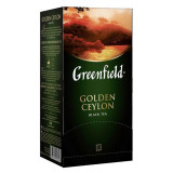 Чай Greenfield 25 пак*2 гр., черный, Golden Ceylon