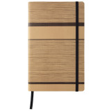 Блокнот А5 130*210 мм., 120 л., тонир., в клетку Tatami Beige Cappuccino обл. искусств. матер., на резинке, бежевый/черный Блокнот А5 130*210 мм., 120 л., тонир., в клетку Tatami Beige Cappuccino обл. искусств. матер., на резинке, бежевый/черный