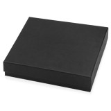 Коробка подарочная под блокнот, ручку и флешку Smooth L блокнот 21,3*14,3*1,5 см, флешка, 5,5*9 *3* 8 см картон, синий