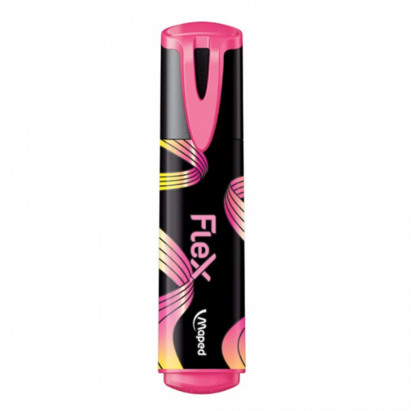 Набор маркеров текстовых Fluo Flex 4 шт., ассорти