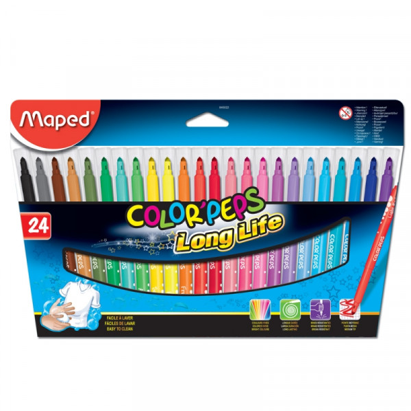 Фломастеры Color Peps 24 шт. -30