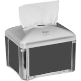 Диспенсер VEIRO Professional EASYNAP micro для салфеток, белый, настольный Диспенсер VEIRO Professional EASYNAP micro для салфеток, белый, настольный