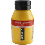Краски акриловые Amsterdam 269 желтый AZO средний, 1000 мл., банка Краски акриловые Amsterdam 269 желтый AZO средний, 1000 мл., банка