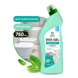 Средство чистящее д/сантехники и кафеля DOS GEL Мятная сила 750 мл