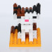 Ластик IWAKO BLOCKS Calico Cat Kit, блистер