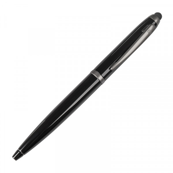 Ручка шарик/автомат Nautic Touch Pad Pen 1,0 мм, метал., черный/графит, стерж. синий