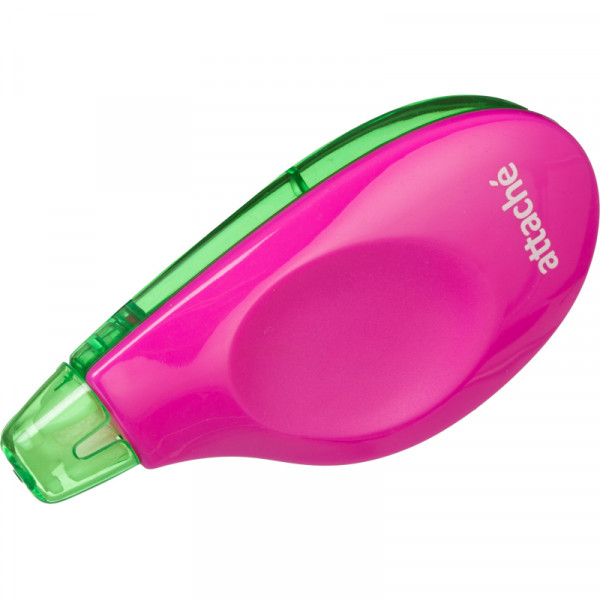 Корректирующая лента Attache Neon, 5мм x 6м, розово-зелен, блистер, арт. 1578483 Корректирующая лента Attache Neon, 5мм x 6м, розово-зелен, блистер, арт. 1578483