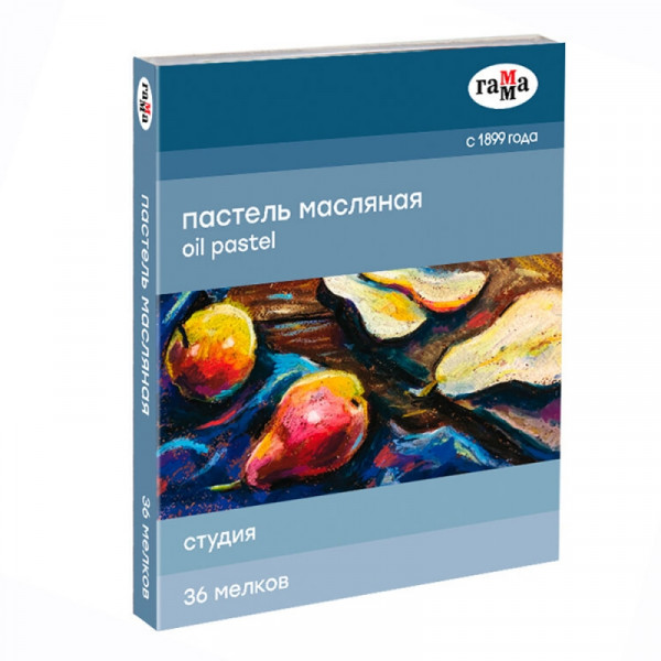 Пастель масляная Студия 36 цв., картон. упаковка  