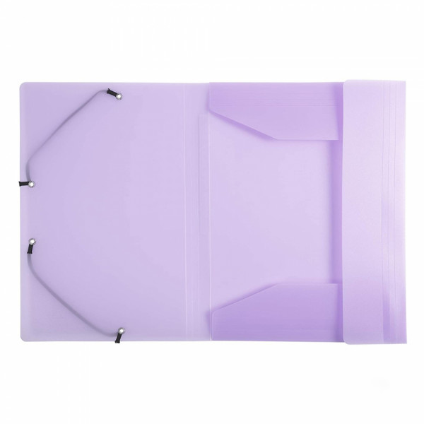 Папка на резинках 60 мм. Chromaline Pastel пласт., ассорти