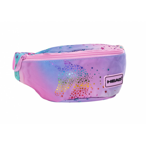 Сумка поясная Head Unicorn ombre AW1 полиэстер, фиолетовый/розовый