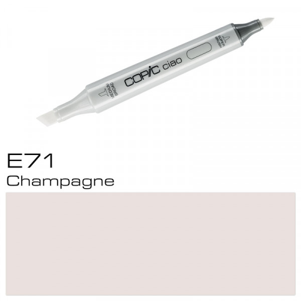 Маркер перм., худ. Copic ciao E-71, шампань Маркер перм., худ. Copic ciao E-71, шампань
