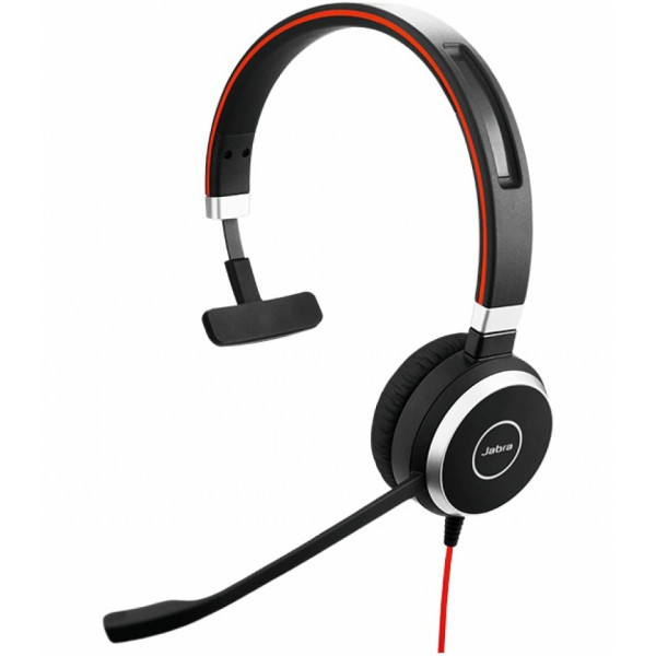 Наушники с микрофоном Jabra EVOLVE 40 MS Stereo черный