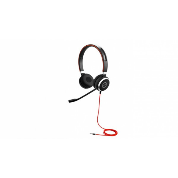Наушники с микрофоном Jabra EVOLVE 40 MS Stereo черный