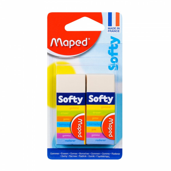 Ластик Softy белый