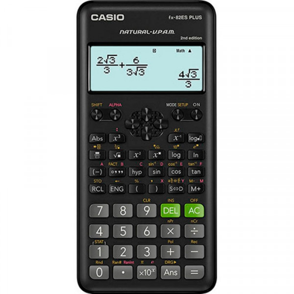 Кальк. научн. FX-82ESPLUS 2 Casio черный 12,7*78*154,5 мм 252 функции