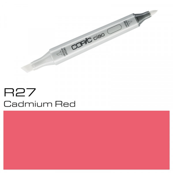 Маркер перм., худ. Copic ciao R-27, красный кадмий Маркер перм., худ. Copic ciao R-27, красный кадмий