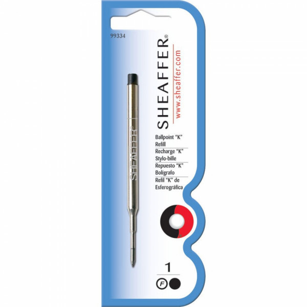 Стержень шарик., метал., F тонкий Sheaffer K черный