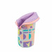 Пенал на 1 отд. Sugar Colibrí Pastel  розовый/серый