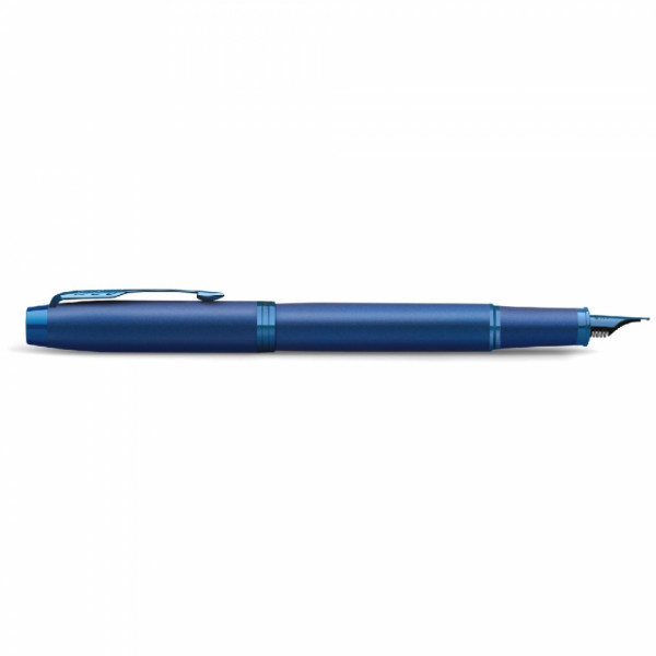 Ручка перьевая  M IM Monochrome F328 Blue PVD метал., подарочн. упак., синий, патрон синий