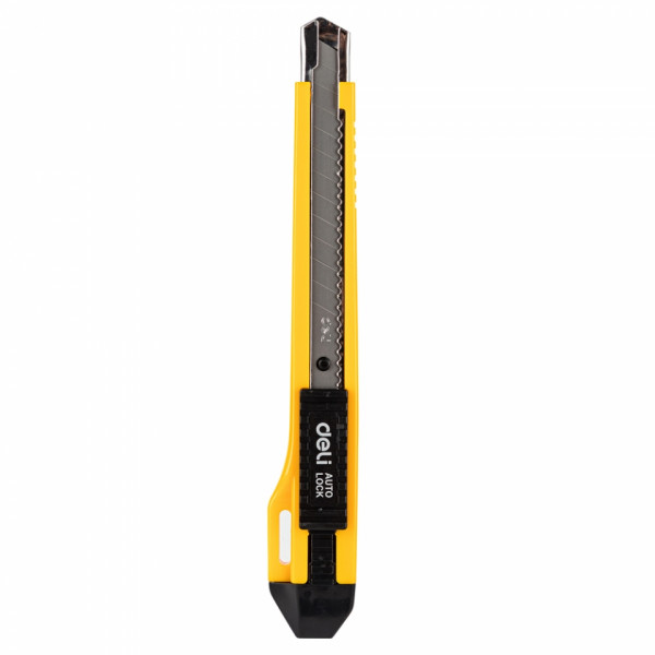 Нож для бумаги мал. Deli Expect 9 мм, усиленный
