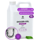 Средство д/удаления засоров в трубах DIGGER-Gel Professional 5,3 кг