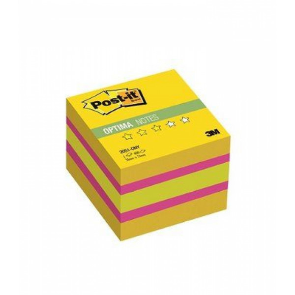 Бумага д/з на кл. осн. 51*51 мм Post-it Classic. Мармелад 4 цвета, 400 л.