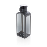 Бутылка д/воды 600 мл. P436.251 пласт./силикон., прозрачный/черный Бутылка д/воды 600 мл. P436.251 пласт./силикон., прозрачный/черный