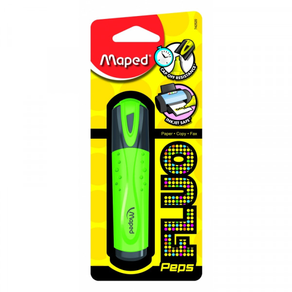 Маркер текстовый Fluo Peps синий