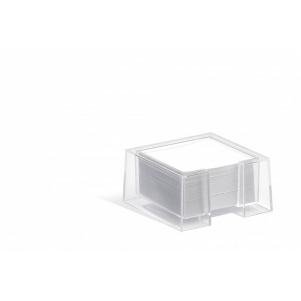 Бокс с бум. д/з 90*90 мм Durable Cubo черный