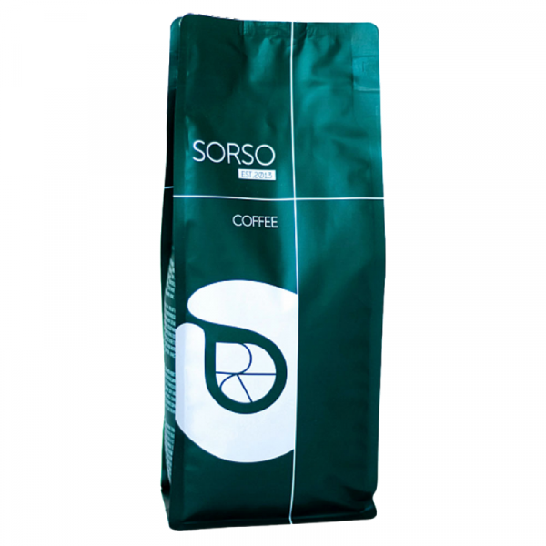 Кофе Sorso в зерне, 1 кг., пак., Espresso Blend, 100 Арабика