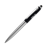 Ручка шарик/автомат Nautic Touch Pad Pen 1,0 мм, метал., черный/серебристый, стерж. синий Ручка шарик/автомат Nautic Touch Pad Pen 1,0 мм, метал., черный/серебристый, стерж. синий