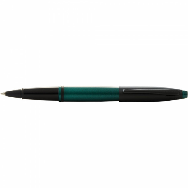 Ручка роллер Calais Matte Green and Black Lacquer 0,7 мм, метал., подарочн. упак., матовый зеленый/черный, стерж. черный Ручка роллер Calais Matte Green and Black Lacquer 0,7 мм, метал., подарочн. упак., матовый зеленый/черный, стерж. черный