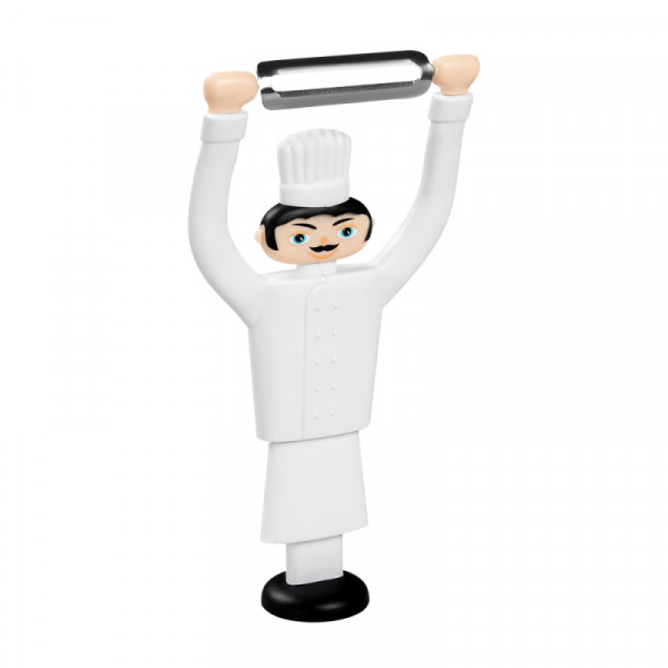 Нож д/чистки овощей и фруктов Eplu'chef метал./пласт., подарочн. упак., белый