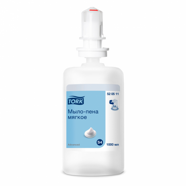 Мыло-пена TORK Advanced 1л, мягкое, S4
