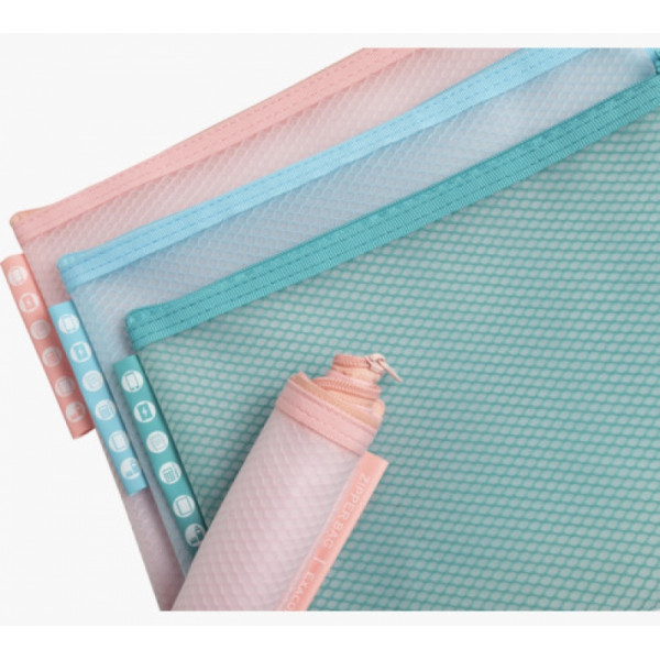 Папка конверт на молнии А5 Chromaline Pastel ассорти Папка конверт на молнии А5 Chromaline Pastel ассорти