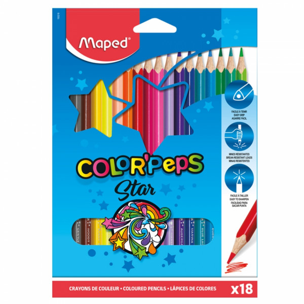Цв. карандаши 12 шт. Color Peps