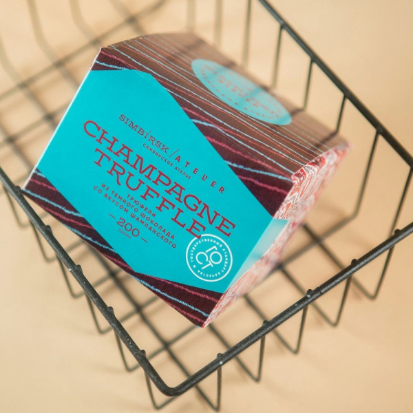 Конфеты Simbirsk Atelier. ChampagneTruffle 200 гр., со вкусом шампанского