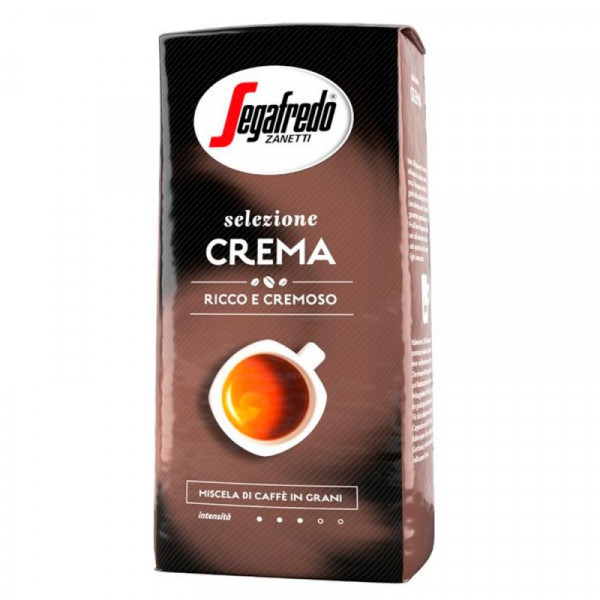 Кофе Segafredo в зерне, 1000 гр., пач., Selezione Crema