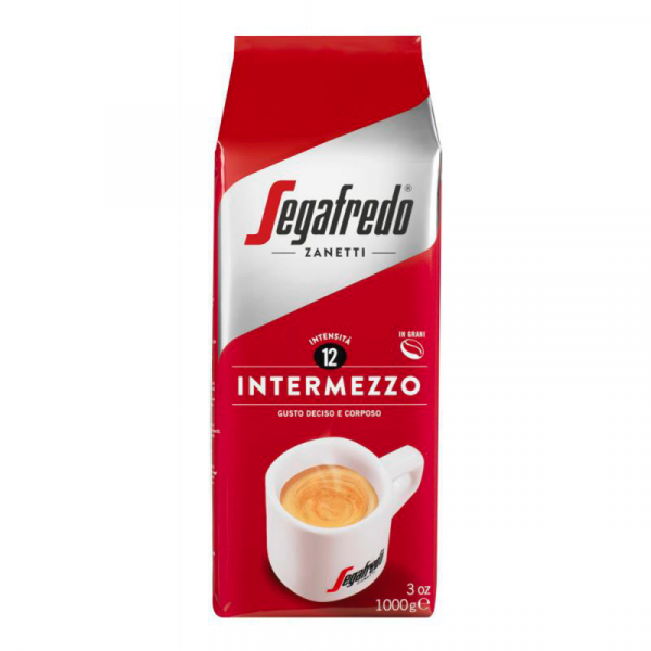 Кофе Segafredo в зерне, 1000 гр., пач., Intermezzo