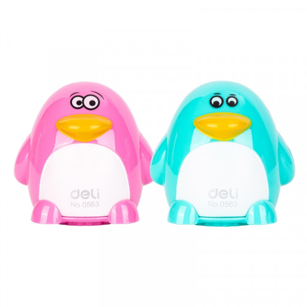 Точилка на 2 отв. Penguin ассорти Точилка на 2 отв. Penguin ассорти