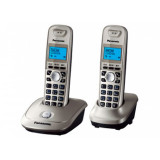 Телефонный аппарат Panasonic KX-TG2512RUN платиновый