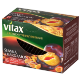 Чайный напиток Vitax 15*2 г., фруктовый, с вкусом сливы и кардамоном