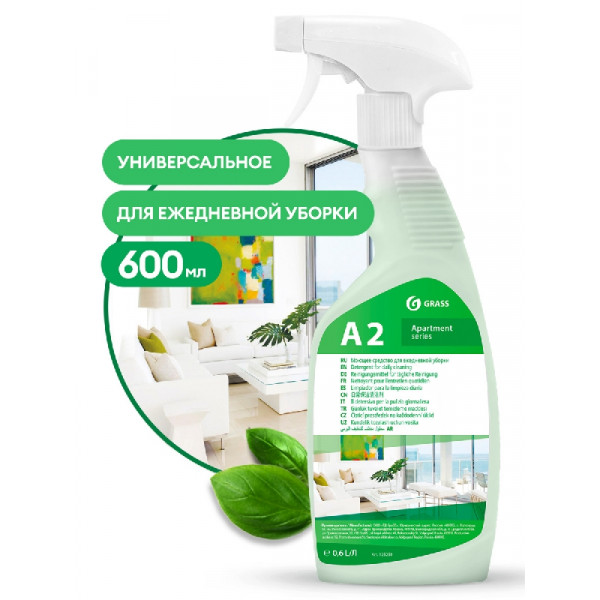 Средство моющее д/ежедневной уборки Apartment Series А2 600 мл Средство моющее д/ежедневной уборки Apartment Series А2 600 мл