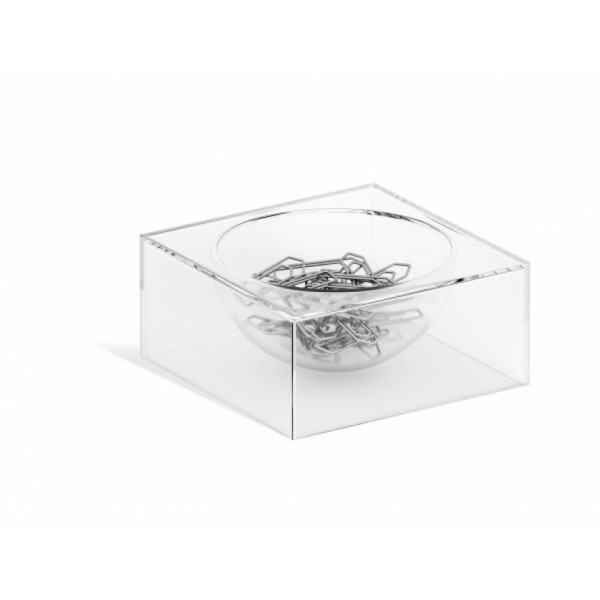 Подставка д/скрепок Durable Cubo пласт., черный