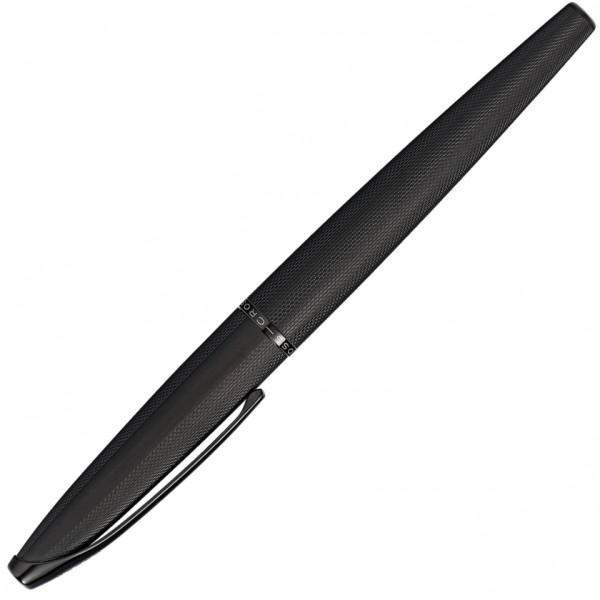 Ручка роллер ATX Brushed Black 0,7 мм, метал., подарочн. упак., черный, стерж. черный