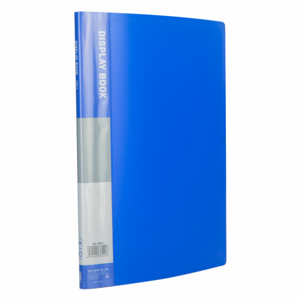 Папка на 40 карманов Display Book пласт., ассорти