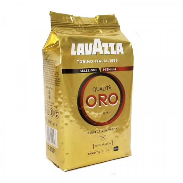 Кофе Lavazza в зерне, 1 кг., пак., Qualita Oro