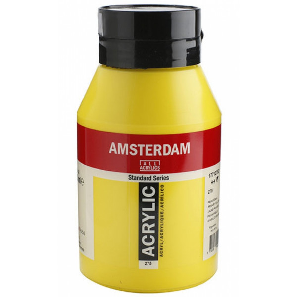 Краски акриловые Amsterdam 275 желтый основной, 1000 мл., банка