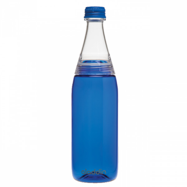 Бутылка д/воды 700 мл. Fresco Twist & Go Bottle пласт., синий/прозрачный
